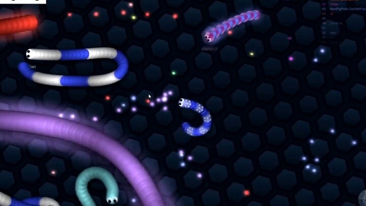 Slither.io Best Giant Snake vs Troll Snakes Epic Slitherio Gameplay 3