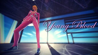[JoJo MMD] Young Blood (Giorno Giovanna)
