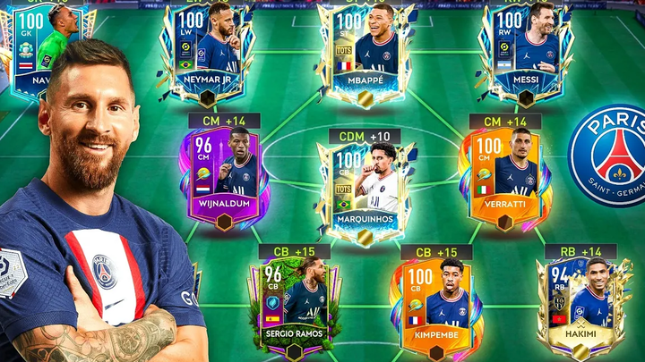 พระเจ้าช่วย! ฉันสร้างทีม Super Master PSG (ปารีส แซงต์-แชร์กแมง) - FIFA Mobile 22