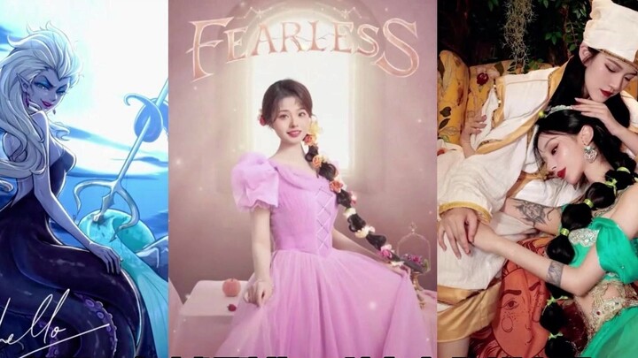 If you traveled to a fairy tale world, would you become a kind fairy tale princess or a vicious vill