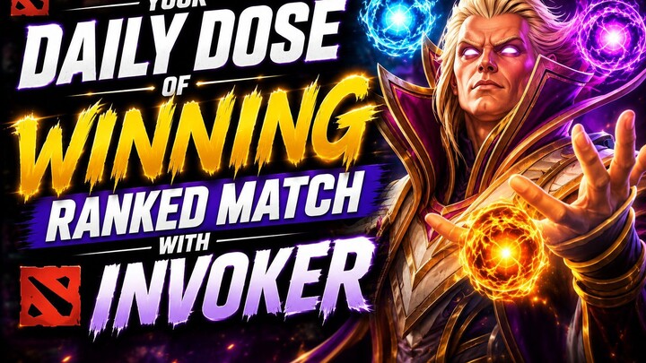 How To MVP With Invoker Support Agressive Gameplay 🔴Immortal Rank📌