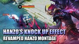 HANZO'S NEW KNOCK UP EFFECT - HANZO MONTAGE - MLBB