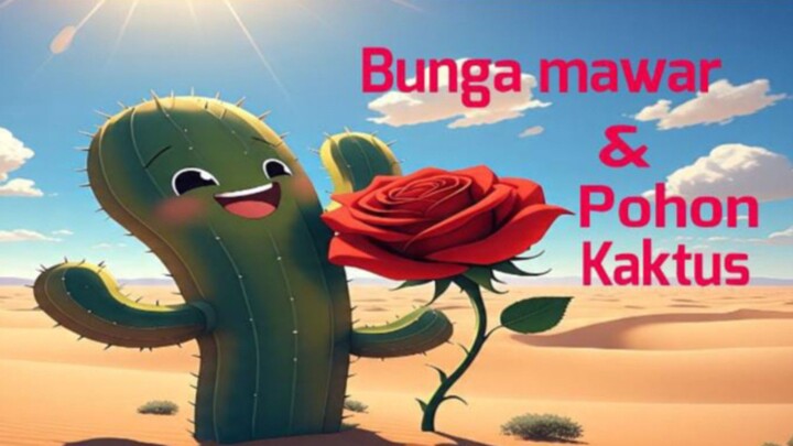 "Bunga Mawar dan Pohon Kaktus 🌹🌵" ||Animasi My Dreams Channel||