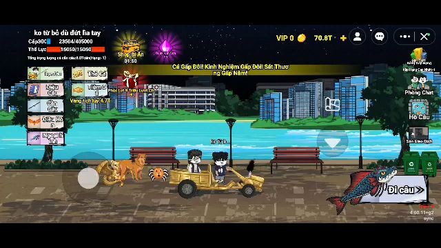 câu cá vạn cân #BuildaGame #钓魂 #45241059