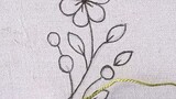 basic embroidery flowers