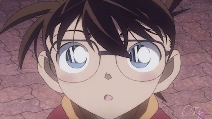 The Conan version of the emoji lock screen is so cute!