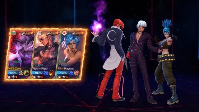 KOF TRIO GAMEPLAY (CHOU, GUSION, KARINA)