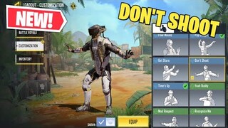 *NEW* REDEMPTION CODE FOR FREE EMOTE "DON'T SHOOT" | Call of Duty Mobile