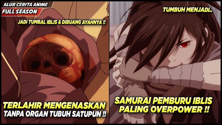 TERLAHIR TANPA ORGAN & JADI TUMBAL IBLIS AKHIRNYA TUMBUH MENJADI SAMURAI OVER