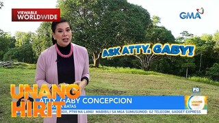 #AskAttyGaby—  Bunga ng mangga ng kapitbahay, puwede bang kunin? | Unang Hirit