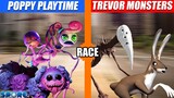 Poppy Playtime vs Trevor Monsters Race | SPORE