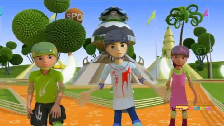 [Spacetoon Arabic] Planet Sports Opening Bumper (Ramadan version, 2014)