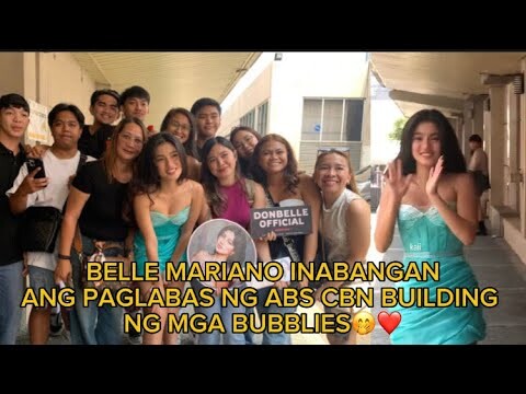 BELLE MARIANO INABANGAN ANG PAGLABAS👀DB FANS TINANONG KUNG PUPUNTA SA LARO NG BOYFIE🤭❤️