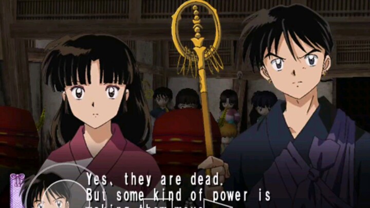 Inuyasha Secret of the Cursed Mask clip - Corpses of the Samurais