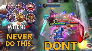 THINGS YOU NEVER DO AS ROAMER | Atlas & Tanks Tutorial 2022 | MLBB