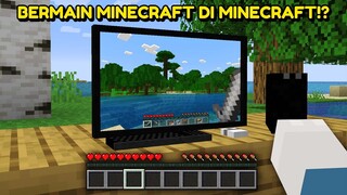 GW BERMAIN MINECRAFT TAPI LEWAT MINECRAFT!