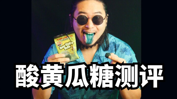 How crazy is pickled cucumber candy—after eating it, your insides turn green!