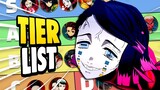 Every Demon Slayer Character Ranked - Tier List