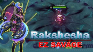 HANABI RAKSHESHA EZ SAVAGE | MOBILE LEGENDS