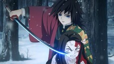 Anime demon slayer tanjiro melawan teman nya sendiri yg telah jadi iblis(AMVx lycris) #