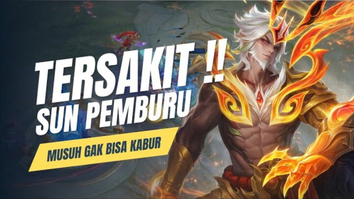 STACK 70 SKY PIERCER?! SUN INI NGILANGIN MUSUH SATU-SATU | Mobile Legends