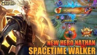 NEW HERO NATAN HACK | GAMEPLAY MARKSMAN SPACETIME WALKER|MLBB