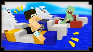 CARA MEMBUAT JET SKI - Minecraft Indonesia