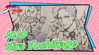 JoJo|[Sketch] My name is Kira Yoshikage and I am 33 years old.Please don't disturb my sleep.