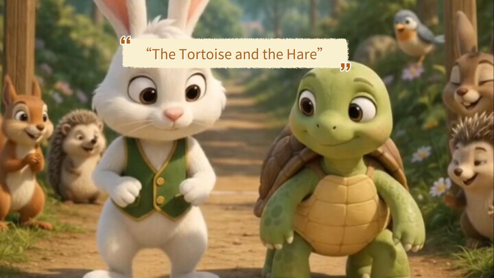 The Tortoise and the Hare | Aesop’s Fable for Kids