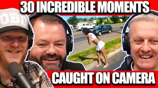 Incredible Moments Caught On Camera REACTION | OFFICE BLOKES REACT!!