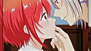 momen ruka cium bibir Mito #vampiredormitory#ruka#mito#ren#anime
