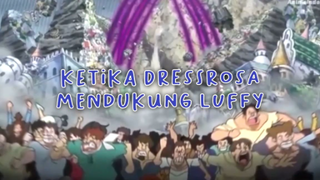 Ketika Dressrosa Mendukung Luffy