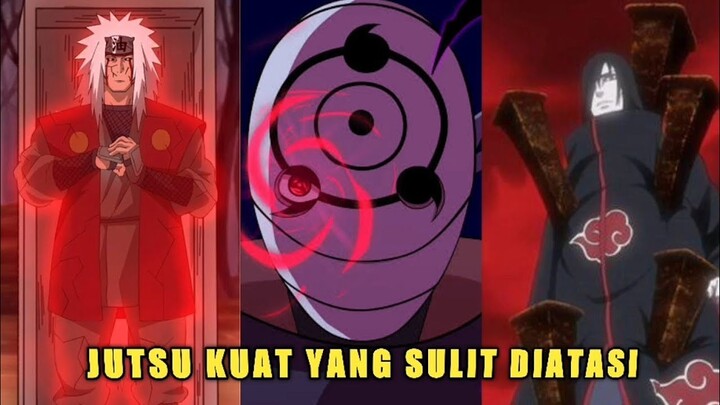 8 JUTSU KUAT YANG SULIT DIATASI DALAM CERITA ANIME NARUTO