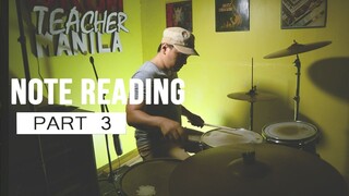 Drum Lesson: Drum Notes PART 3 [Filipino]