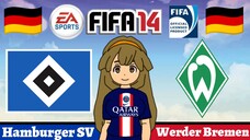 FIFA 14 | Hamburger SV VS Werder Bremen (Nordderby)