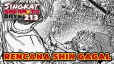 RENCANA SHIN GAGAL ⁉️REVIEW SAKAMOTO DAYS 213 TERBARU INDONESIA