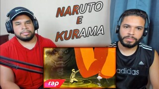 React - Rap do Naruto e Kurama (Boruto) - NOSSO ADEUS... | NERD HITS | 7 Minutoz