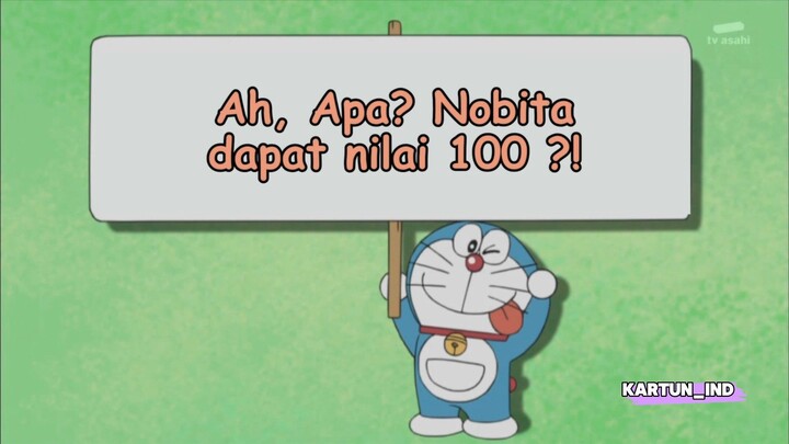 Doraemon Bahasa Indonesia(HD) - ah apa? Nobita dapat Nilai 100?