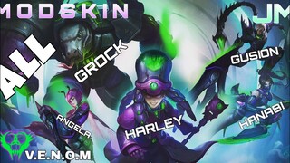 MobileLegend - Mod All Skin V.E.N.O.M Full Hiệu Ứng Full Âm Thanh | JinMoba