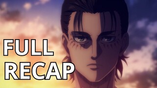 Attack On Titan RECAP(Watch Before Final part)