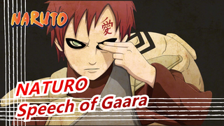 NATURO|【English Version】Speech of Gaara