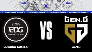 [Korean subtitles] It's been a long time since I last saw a scream! Korean commentary on EDG vs. GEN