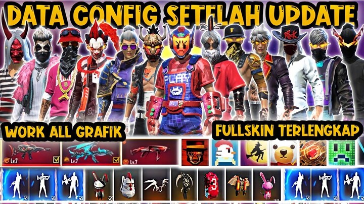 SETELAH UPDATE❗ DATA CONFIG VVIP FREE FIRE MAX❗CONFIG FF TERBARU 2022❗ SETELAH UPDATE V1❗CONFIG FF
