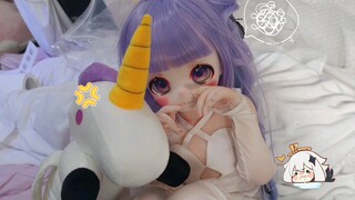 Berjuang, Yu-chan! [Azur Lane, tampilan boneka unicorn selesai]