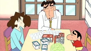 The Nohara family is in financial difficulty, and the frugal Miya