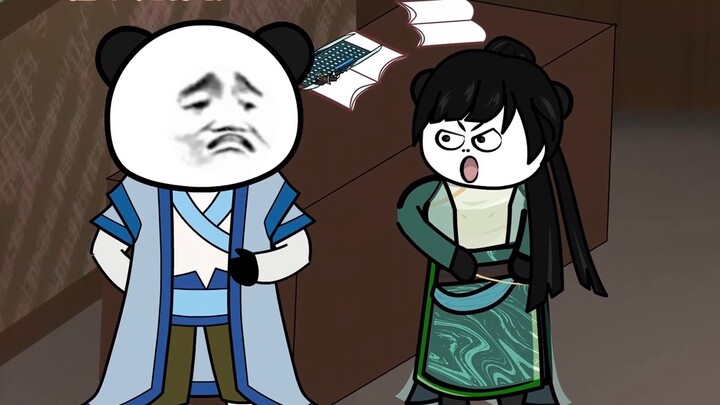 Episode 47: Xuansu double sword gangsters suddenly appear in the inn, and people are uneasy