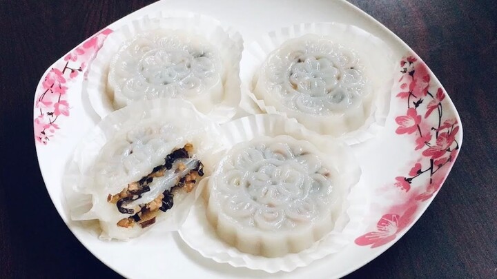 Bánh làm từ BỘT GẠO rất ngon - BÁNH BỘT GẠO NHÂN THỊT | Tra My Cooking