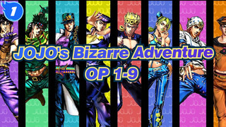 [JOJO's Bizarre Adventure] OP 1-9- Unsubtitled Version (HD 60FPS)_1