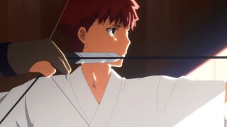 Nuclear swordsman, Emiya is so handsome when shooting arrows!