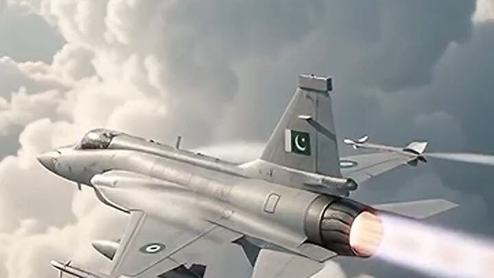 PAF Zindabad! 🇵🇰✈️Our Green Falcons painting the sky with Green & White 💚🤍Proud to be Pakistani!